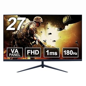 Amazon.co.jp: アイリスプラザ ゲーミングモニター 180Hz 27